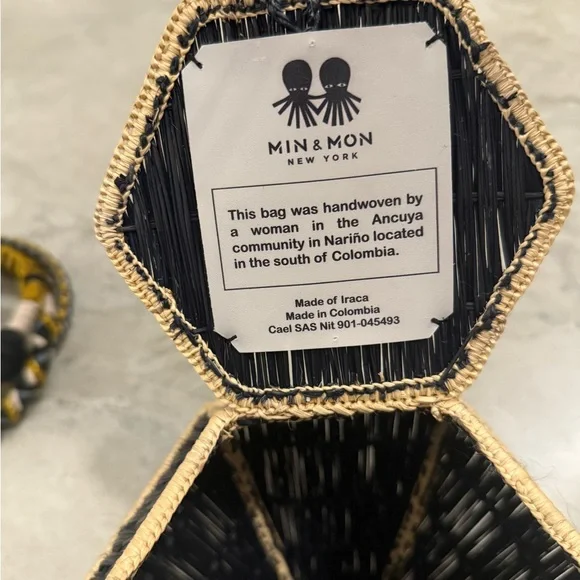 Min and Mon Iraca diamond crossbody bag - Picture 3 of 4